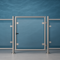 GARDE-CORPS INOX 316l AVEC PLEXIGLASS