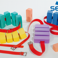 CEINTURE NATATION SANGLE PVC 4 BLOCS 