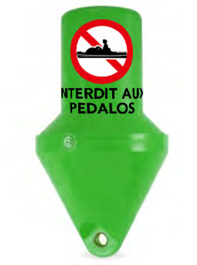 BOUEE D'INTERDICTION