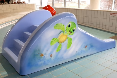 TOBOGGAN PATAUGEOIRE BABY