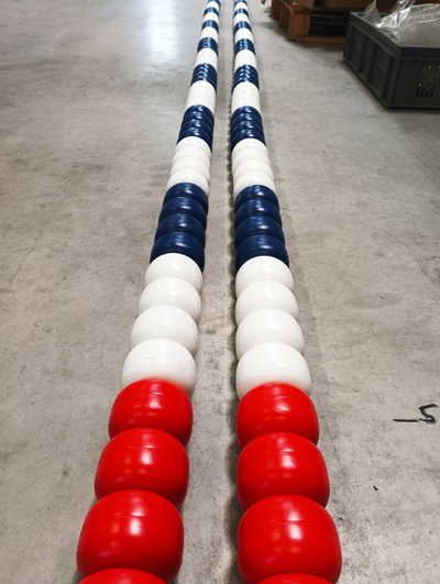 LIGNE DE NAGE 25M SUR CORDEAU