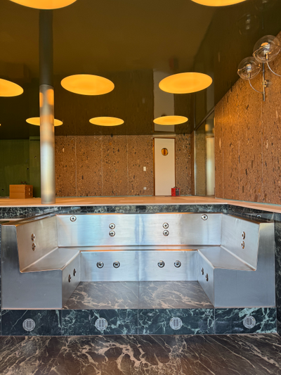 BANQUETTE INOX