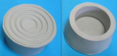 Tampon caoutchouc pour échelle – Tube Ø 42,4 mm